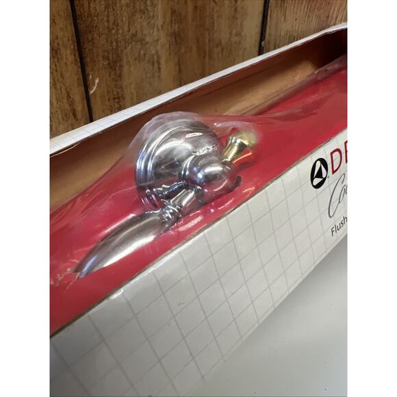 Delta 75060-CB Stainless Steel Toilet Flush Lever Front Mount Handle Victorian - Picture 3 of 7